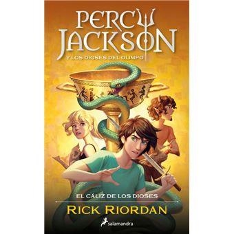 PERCY JACKSON Y EL CALIZ DE LOS DIOSES PERCY JACKS | 9788419275455 | Rick Riordan | Tienda de Cómics, Manga, Magic y Pokémon en Torrejón de Ardoz