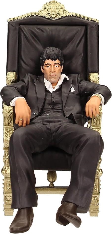 TONY MONTANA SENTADO FIGURA 18 CM SCARFACE | 8436535275156 | Tienda de Cómics, Manga, Magic y Pokémon en Torrejón de Ardoz