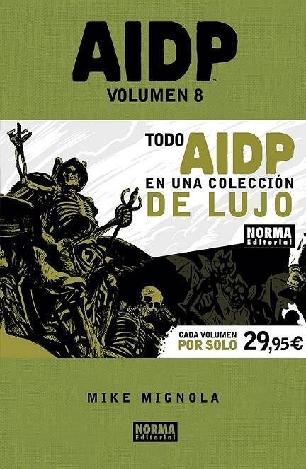 AIDP INTEGRAL VOL.8 | 9788467946192 | MIKE MIGNOLA - JOHN ARCUDI - LAURENCE CAMPBELL - PETER SNEJBJERG - TYLER CROOK - JAMES HARREN - DAV | Tienda de Cómics, Manga, Magic y Pokémon en Torrejón de Ardoz