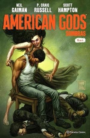 AMERICAN GODS (SOMBRAS) Nº 06/09 | 9788491465638 | NEIL GAIMAN - P. GRAIG RUSELL - SCOTT HAMPTON - COLLEEN DORAN | Tienda de Cómics, Manga, Magic y Pokémon en Torrejón de Ardoz