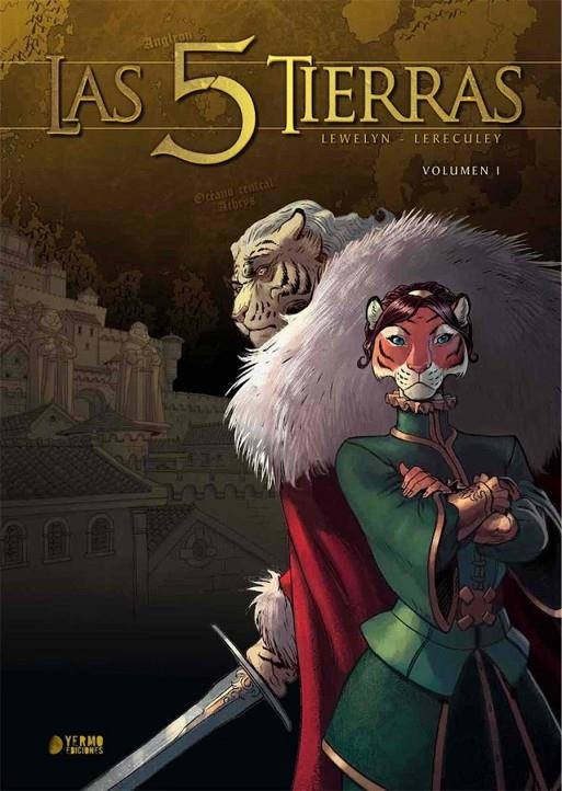 LAS 5 TIERRAS 01 | 9788417957551 | LEWELYN - JÉRÔME LERECULEY | Tienda de Cómics, Manga, Magic y Pokémon en Torrejón de Ardoz