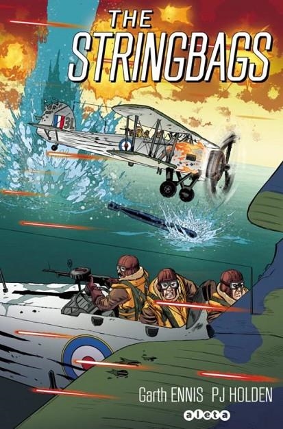 THE STRINGBAGS | 9788418589119 | GARTH ENNIS - PJ HOLDEN | Tienda de Cómics, Manga, Magic y Pokémon en Torrejón de Ardoz