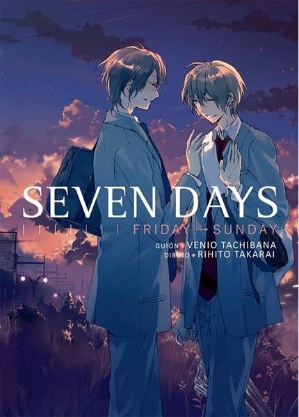SEVEN DAYS Nº2 FRIDAY - SUNDAY | 9788416188055 | HARUKA VENIO TACHINABA - RIHITO TAKARAI | Tienda de Cómics, Manga, Magic y Pokémon en Torrejón de Ardoz