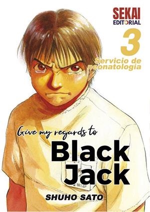 GIVE MY REGARDS TO BLACK JACK 3 SERVICIO DE NEONATOLOGIA | 9788412393064 | SHUHO SATO | Tienda de Cómics, Manga, Magic y Pokémon en Torrejón de Ardoz