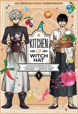KITCHEN OF WITCH HAT 1 | 9788418788291 | HIROMI SATO - KAMOME SHIRAHAMA | Tienda de Cómics, Manga, Magic y Pokémon en Torrejón de Ardoz