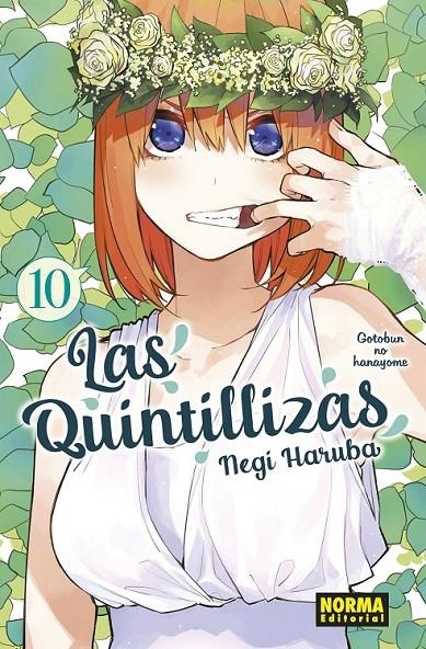 LAS QUINTILLIZAS 10 | 9788467948196 | NEGI HARUBA | Tienda de Cómics, Manga, Magic y Pokémon en Torrejón de Ardoz