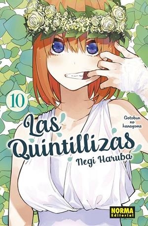 LAS QUINTILLIZAS 10 | 9788467948196 | NEGI HARUBA | Tienda de Cómics, Manga, Magic y Pokémon en Torrejón de Ardoz