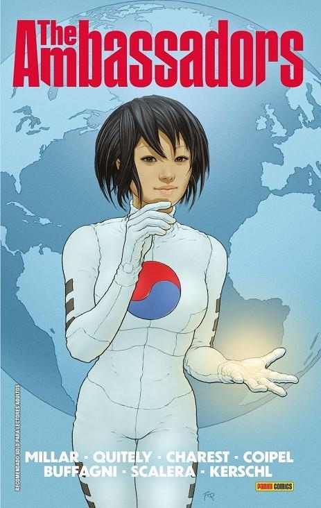 THE AMBASSADORS # 01 | 9788411509206 | MARK MILLAR - FRANK QUITELY - TRAVIS CHAREST - OLIVIER COIPEL | Tienda de Cómics, Manga, Magic y Pokémon en Torrejón de Ardoz