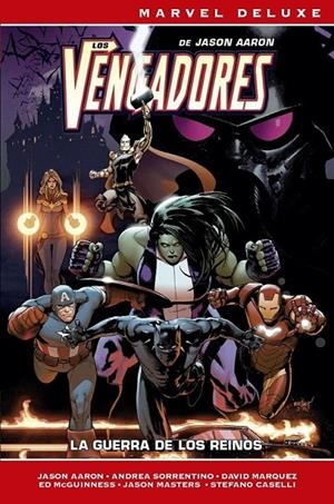 MARVEL DELUXE LOS VENGADORES DE JASON AARON # 02 LA GUERRA DE LOS REINOS | 9788411506984 | JASON AARON - ANDREA SORRENTINO - JASON MASTERS - DAVID MARQUEZ - ED MCGUINNESS - STEFANO CASELLI | Tienda de Cómics, Manga, Magic y Pokémon en Torrejón de Ardoz