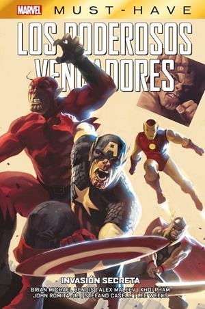 MARVEL MUST-HAVE PODEROSOS VENGADORES 03 INVASION SECRETA | 9788411500616 | ALEX MALEEV - JOHN ROMITA JR. - BRIAN MICHAEL BENDIS - STEFANO CASELLI | Tienda de Cómics, Manga, Magic y Pokémon en Torrejón de Ardoz