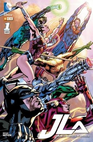 JLA LIGA DE LA JUSTICIA DE AMÉRICA Nº1 | 9788416518838 | BRYAN HITCH | Tienda de Cómics, Manga, Magic y Pokémon en Torrejón de Ardoz