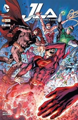 JLA LIGA DE LA JUSTICIA DE AMÉRICA Nº2 | 9788416581252 | BRYAN HITCH | Tienda de Cómics, Manga, Magic y Pokémon en Torrejón de Ardoz