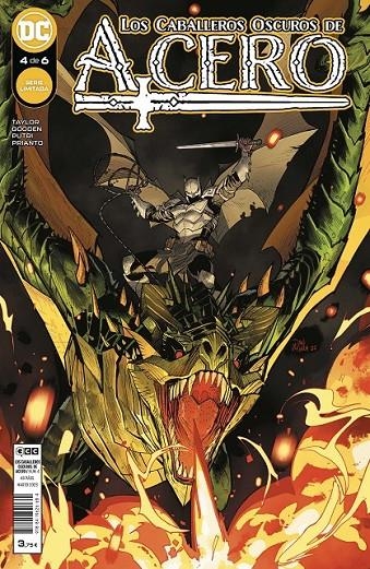 LOS CABALLEROS OSCUROS DE ACERO Nº 4 DE 6 | 9788419626684 | TOM TAYLOR | Tienda de Cómics, Manga, Magic y Pokémon en Torrejón de Ardoz