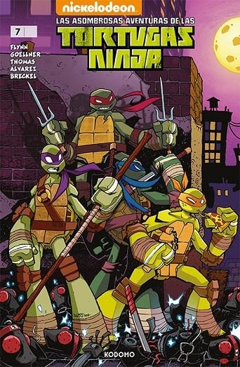 LAS ASOMBROSAS AVENTURAS DE LAS TORTUGAS NINJA 7 | 9788419760746 | IAN FLYNN - CALEB GOELLNER | Tienda de Cómics, Manga, Magic y Pokémon en Torrejón de Ardoz