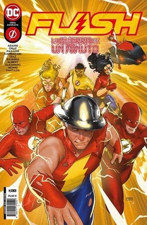 FLASH LA GUERRA DE UN MINUTO | 9788419972040 | JEREMY ADAMS -ROGER CRUZ -FERNANDO PASARIN, SERG ACUÑA -LISANDRO ESTHERREN -GEORGE KAMBADAIS | Tienda de Cómics, Manga, Magic y Pokémon en Torrejón de Ardoz