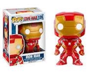 Iron Man Captain America Civil War Funko POP! Vinyl Cabezón | 849803072247 | Tienda de Cómics, Manga, Magic y Pokémon en Torrejón de Ardoz