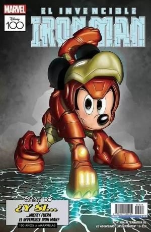 EL ASOMBROSO SPIDERMAN 19 #228 PORTADA ALTERNATIVA DISNEY 100 EL INCREIBLE IRON MAN | 977000139000400228 | ZEB WELLS - ED MCGUINNESS | Tienda de Cómics, Manga, Magic y Pokémon en Torrejón de Ardoz