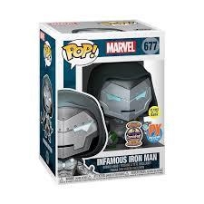 FUNKO POP MARVEL IRON MAN INFAME BRILLA EN OSCURIDAD 677 | 0889698364447 | Tienda de Cómics, Manga, Magic y Pokémon en Torrejón de Ardoz