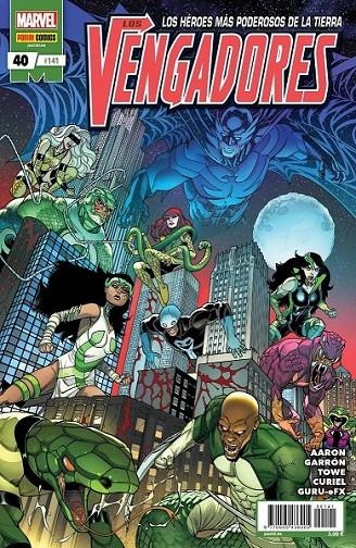 LOS VENGADORES 40 (141) DE JASON AARON | 977000543600500141 | JASON AARON - JIM TOWE - JAVIER GARRÓN | Tienda de Cómics, Manga, Magic y Pokémon en Torrejón de Ardoz