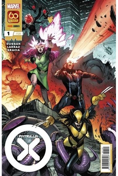 PATRULLA-X 01 (120) | 977000545800700120 | PEPE LARRAZ - GERRY DUGGAN | Tienda de Cómics, Manga, Magic y Pokémon en Torrejón de Ardoz