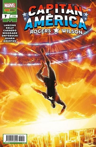 ROGERS / WILSON : CAPITAN AMERICA 7 #144 | 977000543800900144 | CARMEN CARNERO - TOCHI ONYEBUCHI - COLLIN KELLY - JACKSON LANZING - IG GUARA | Tienda de Cómics, Manga, Magic y Pokémon en Torrejón de Ardoz