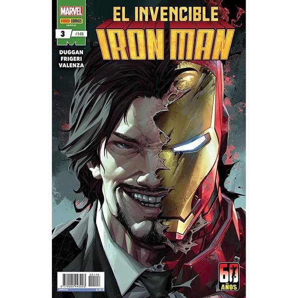 EL INVENCIBLE IRONMAN 03 (148) | 977000544300300148 | GERRY DUGGAN - JUAN FRIGERI | Tienda de Cómics, Manga, Magic y Pokémon en Torrejón de Ardoz