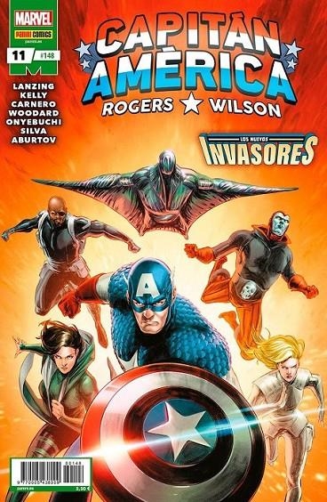 ROGERS / WILSON : CAPITÁN AMÉRICA 11 #148 | 977000543800900148 | CARMEN CARNERO - R. B. SILVA - TOCHI ONYEBUCHI - COLLIN KELLY - JACKSON LANZING | Tienda de Cómics, Manga, Magic y Pokémon en Torrejón de Ardoz