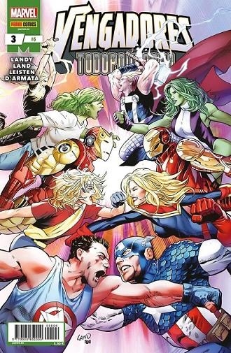TODO VENGADORES 06: TODOPODEROSO 3 | 977000565200900006 | DEREK LANDY - GREG LAND | Tienda de Cómics, Manga, Magic y Pokémon en Torrejón de Ardoz