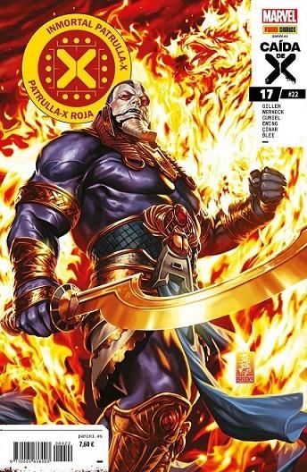 INMORTAL PATRULLA-X V1 17 #22 | 977000563800300022 | YILDIRAY ÇINAR - AL EWING - KIERON GILLEN - LUCAS WERNECK | Tienda de Cómics, Manga, Magic y Pokémon en Torrejón de Ardoz