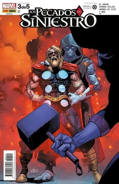 INMORTAL PATRULLA-X V1 14 LOS PECADOS DE SINIESTRO 3 DE 5 | 977000563800300014 | ANDREA DI VITO - KIERON GILLEN - SI SPURRIER - AL EWING | Tienda de Cómics, Manga, Magic y Pokémon en Torrejón de Ardoz