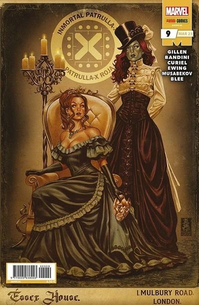 INMORTAL PATRULLA-X V1 09 | 977000563800300009 | MADIBEK MUSABEKOV - MICHELE BANDINI - AL EWING - KIERON GILLEN | Tienda de Cómics, Manga, Magic y Pokémon en Torrejón de Ardoz
