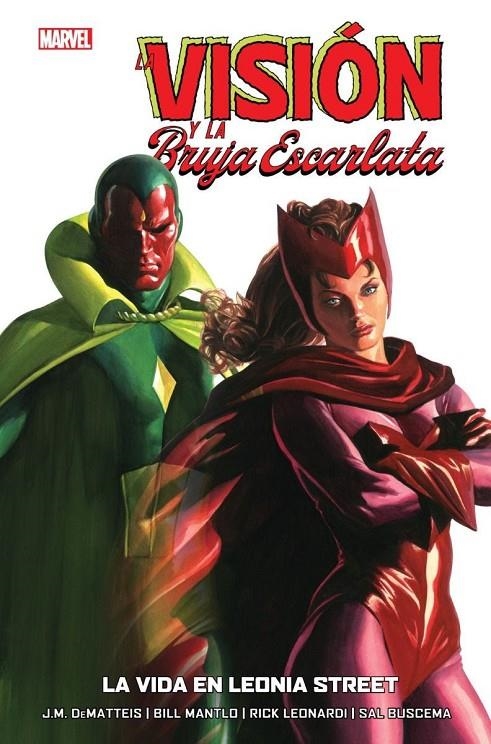 LA VISION Y LA BRUJA ESCARLATA: LA VIDA EN LEONIA STREET | 9788411013079 | BILL MANTLO - SAL BUSCEMA - P. CRAIG RUSSELL - MIKE W. BARR - JOHN RIDGWAY | Tienda de Cómics, Manga, Magic y Pokémon en Torrejón de Ardoz