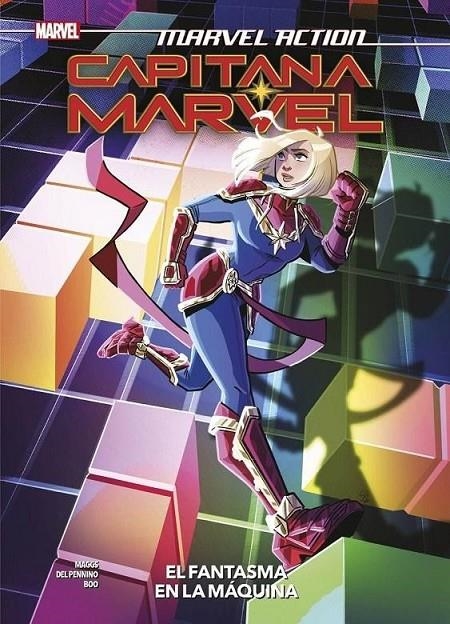 MARVEL ACTION. CAPITANA MARVEL 03. EL FANTASMA EN LA MÁQUINA | 9788411012423 | SAM MAGGS - SWEENEY BOO - MARIO DEL PENNINO | Tienda de Cómics, Manga, Magic y Pokémon en Torrejón de Ardoz