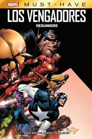 MARVEL MUST-HAVE. LOS VENGADORES: DESUNIDOS NUEVA EDICIÓN | 9788411014281 | BRIAN MICHAEL BENDIS - DAVID FINCH | Tienda de Cómics, Manga, Magic y Pokémon en Torrejón de Ardoz