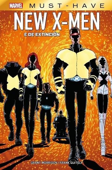 MARVEL MUST-HAVE. NEW X-MEN. E DE EXTINCION | 9788411014373 | FRANK QUITELY - LEINIL FRANCIS YU - GRANT MORRISON | Tienda de Cómics, Manga, Magic y Pokémon en Torrejón de Ardoz