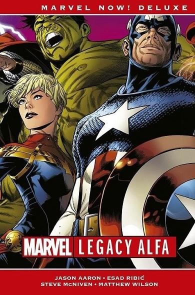 MARVEL LEGACY MARVEL NOW! DELUXE | 9788411016575 | ALEX MALEEV - ESAD RIBIC - PEPE LARRAZ - STEVE MCNIVEN - RUSSELL DAUTERMAN - JASON AARON | Tienda de Cómics, Manga, Magic y Pokémon en Torrejón de Ardoz