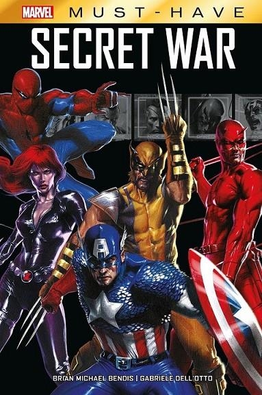 MARVEL MUST-HAVE. SECRET WAR | 9788411016605 | GABRIELLE DELL’OTTO - BRIAN MICHAEL BENDIS | Tienda de Cómics, Manga, Magic y Pokémon en Torrejón de Ardoz