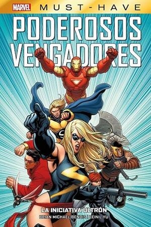MARVEL MUST-HAVE PODEROSOS VENGADORES 01 LA INICIATIVA ULTRÓN | 9788411017398 | BRIAN MICHAEL BENDIS - FRANK CHO | Tienda de Cómics, Manga, Magic y Pokémon en Torrejón de Ardoz