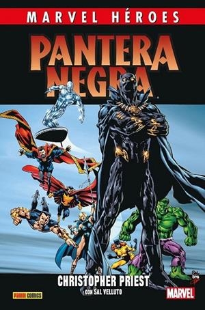 CMH 110. PANTERA NEGRA DE CHRISTOPHER PRIEST 02 | 9788411017251 | CHRISTOPHER PRIEST - SAL VELLUTO - JIM CALAFIORE - JON BOGDANOVE | Tienda de Cómics, Manga, Magic y Pokémon en Torrejón de Ardoz