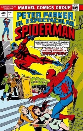PETER PARKER: EL ESPECTACULAR SPIDERMAN OMNIGOLD 01 ¡LA TARÁNTULA PICA DOS VECES! | 9788411018715 | BILL MANTLO - SAL BUSCEMA - GERRY CONWAY - ELLIOT S. MAGGIN - JIM MOONEY - ARCHIE GOODWIN | Tienda de Cómics, Manga, Magic y Pokémon en Torrejón de Ardoz