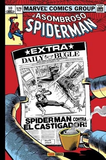 EL ASOMBROSO SPIDERMAN OMNIGOLD # 10 ¿PELIGRO O AMENAZA? NUEVA EDICIÓN | 9788411500463 | ROGER STERN - JOHN ROMITA JR.- DAVID MICHELINIE -JOHN BYRNE - MARV WOLFMAN - DENNY O'NEIL | Tienda de Cómics, Manga, Magic y Pokémon en Torrejón de Ardoz
