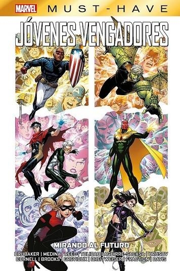 MARVEL MUST-HAVE JOVENES VENGADORES # 02 MIRANDO AL FUTURO | 9788411019705 | MARK BROOKS - ED BRUBAKER - PAUL CORNELL - PACO MEDINA - MATT FRACTION - ALAN DAVIS | Tienda de Cómics, Manga, Magic y Pokémon en Torrejón de Ardoz