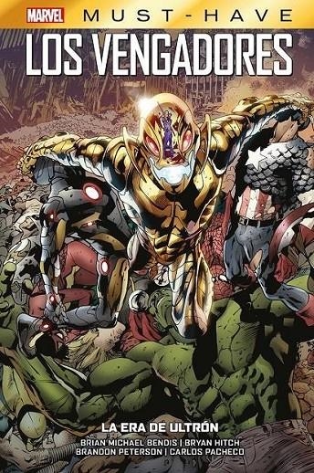 MARVEL MUST-HAVE. LOS VENGADORES 02 LA ERA DE ULTRÓN | 9788411500593 | BRIAN MICHAEL BENDIS - BRANDON PETERSON - BRYAN HITCH - CARLOS PACHECO | Tienda de Cómics, Manga, Magic y Pokémon en Torrejón de Ardoz