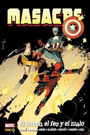 MARVEL MUST-HAVE. MASACRE: EL BUENO, EL FEO Y EL MALO | 9788411018098 | GERRY DUGGAN - DECLAN SHALVEY - BRIAN POSEHN | Tienda de Cómics, Manga, Magic y Pokémon en Torrejón de Ardoz