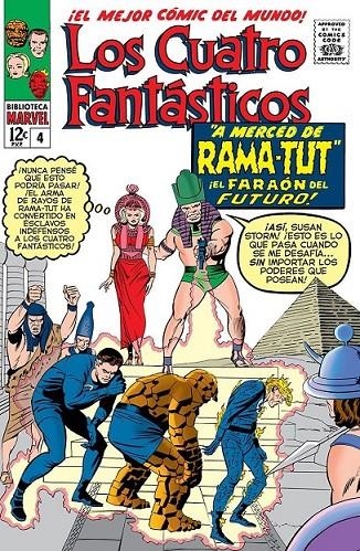 BIBLIOTECA MARVEL LOS 4 FANTÁSTICOS # 04 DE 1963 A 1964 | 9788411502603 | STAN LEE - JACK KIRBY | Tienda de Cómics, Manga, Magic y Pokémon en Torrejón de Ardoz