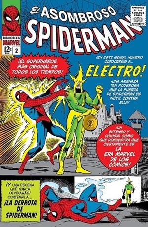 BIBLIOTECA MARVEL EL ASOMBROSO SPIDERMAN # 02 DE 1963 A 1964 | 9788411502610 | STAN LEE - STEVE DITKO | Tienda de Cómics, Manga, Magic y Pokémon en Torrejón de Ardoz
