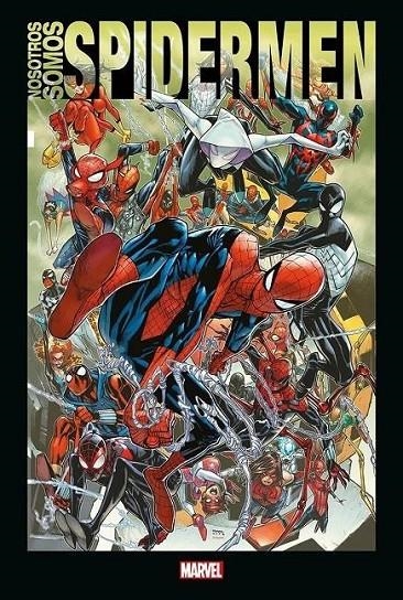 NOSOTROS SOMOS SPIDERMEN | 9788411018142 | DAN SLOTT- DAVID BALDEÓN - HUMBERTO RAMOS - MIKE WIERINGO - J. MICHAEL STRACZYNSKI - MARK BAGLEY | Tienda de Cómics, Manga, Magic y Pokémon en Torrejón de Ardoz