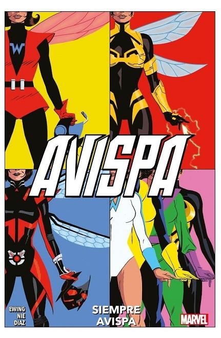 AVISPA: SIEMPRE AVISPA | 9788411505758 | KASIA NIE - JACK KIRBY - STAN LEE - H.E. HUNTLEY - AL EWING | Tienda de Cómics, Manga, Magic y Pokémon en Torrejón de Ardoz