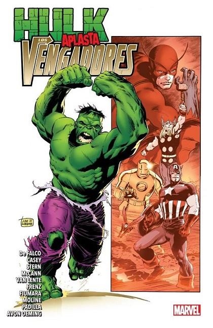 HULK APLASTA VENGADORES | 9788411506069 | MICHAEL AVON OEMING - RON FRENZ - JOE CASEY - FRED VAN LENTE - ROGER STERN - TOM DEFALCO | Tienda de Cómics, Manga, Magic y Pokémon en Torrejón de Ardoz