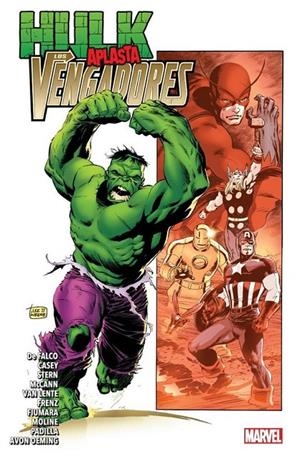 HULK APLASTA VENGADORES | 9788411506069 | MICHAEL AVON OEMING - RON FRENZ - JOE CASEY - FRED VAN LENTE - ROGER STERN - TOM DEFALCO | Tienda de Cómics, Manga, Magic y Pokémon en Torrejón de Ardoz